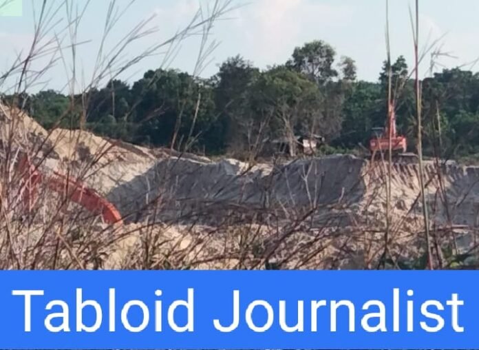 Dua Unit Excavator dan Tambang Ilegal