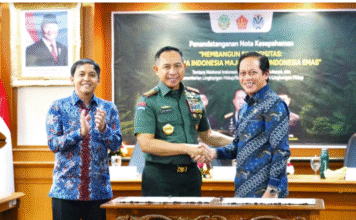 Panglima TNI Tanda Tangani Nota Kesepahaman dengan Menteri Kehutanan dan Menteri Lingkungan Hidup RI Panglima TNI